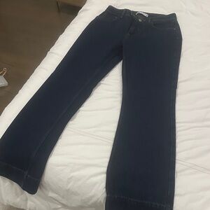 Navy Flare Women's Jeans